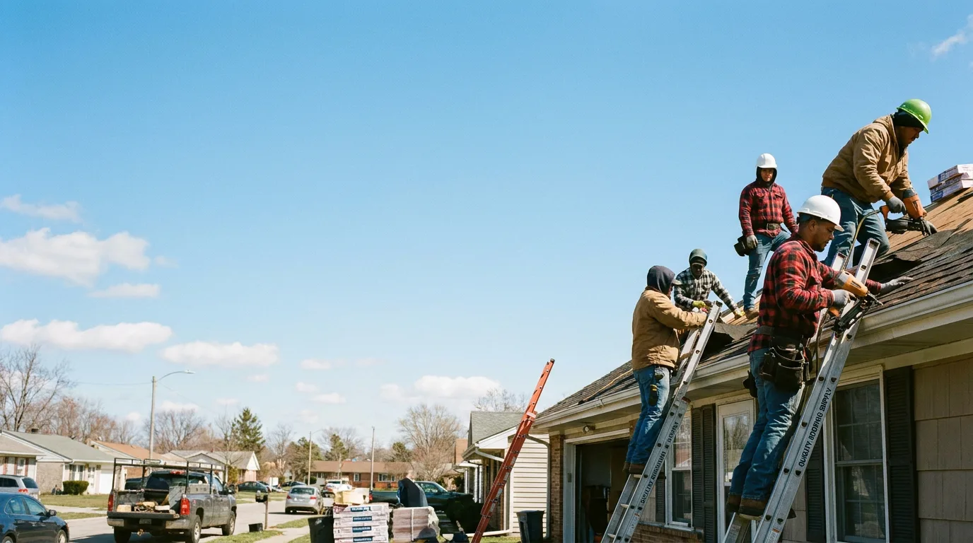 Roofing in Niota, IL near me